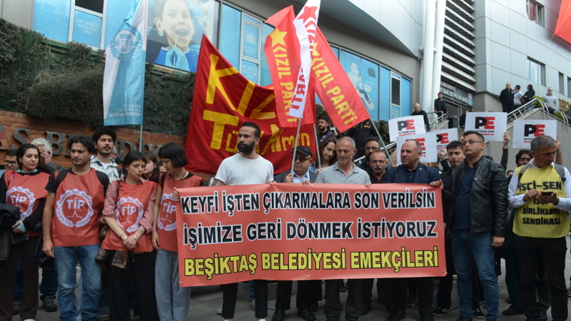 Beikta Belediyesi içilerinden mücadele çars