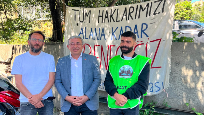 Doa ve emek düman Sinpa'a kar direni 2. gününde