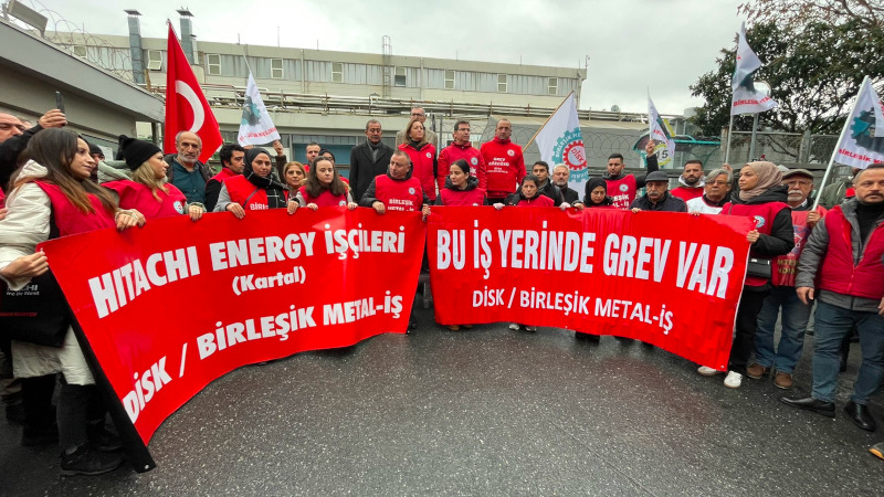 Hitachi Energy içileri greve çkt